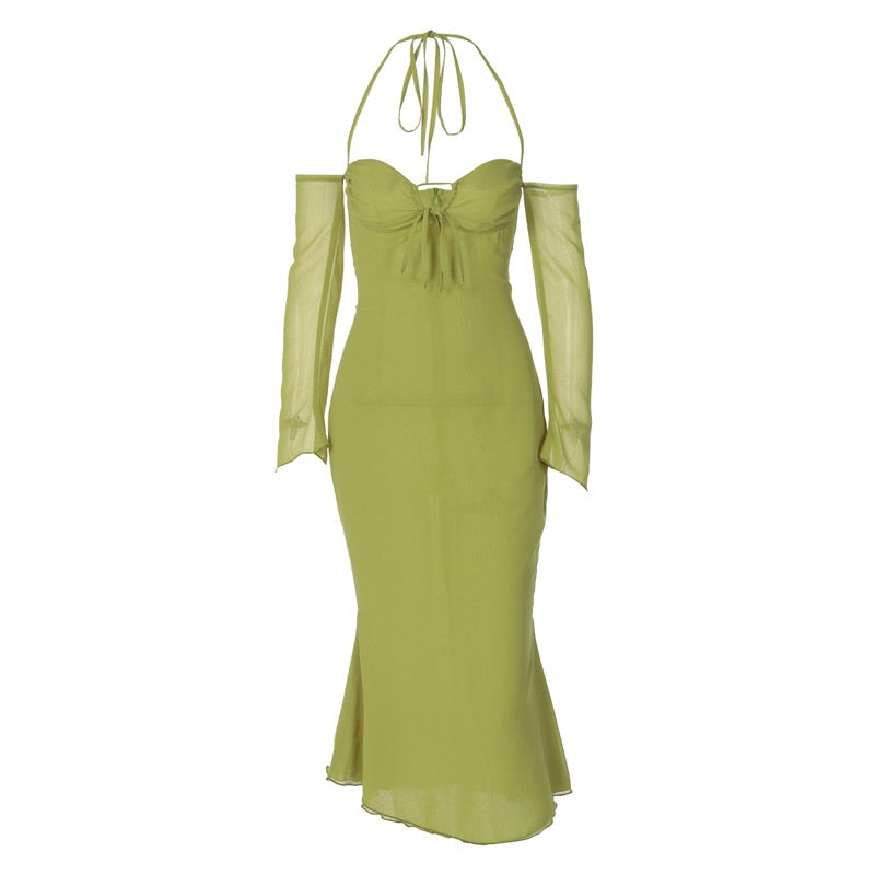 Dresses Color: Green