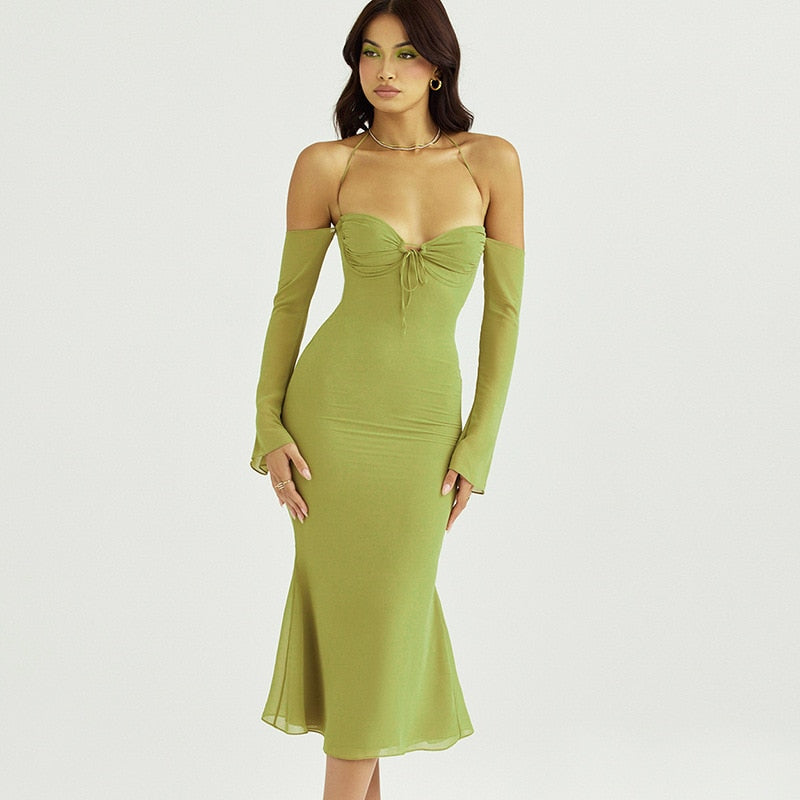 Dresses Color: Green