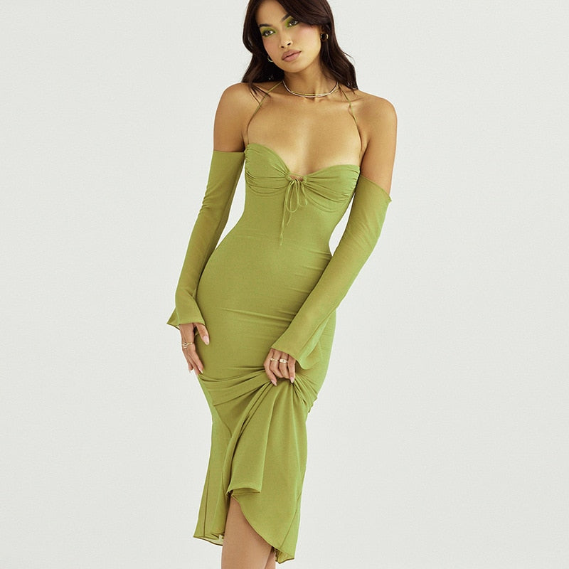 Dresses Color: Green